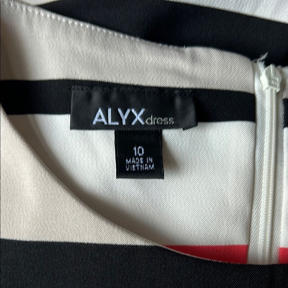 Alyx Sleeveless Stripe Sheath Dress - Picture 6 of 7